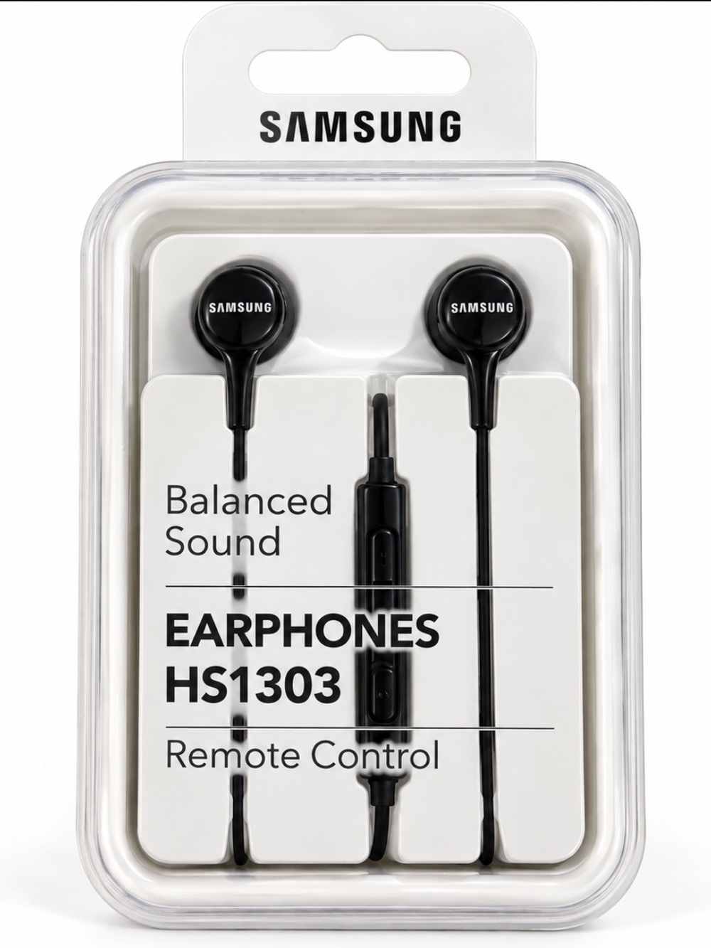 Samsung Black Earbuds HS1303 with Inline Remote